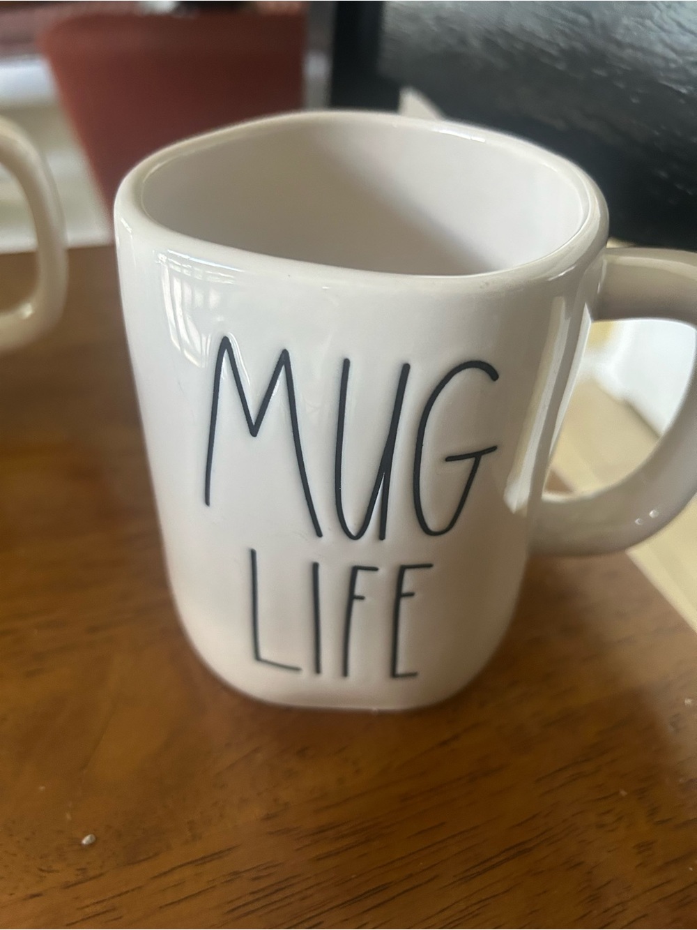 Rae Dunn 'Mug Life' Mug - White